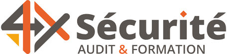 Logo de 4S Sécurité, spécialisé en audit et formation, avec un design moderne et coloré.