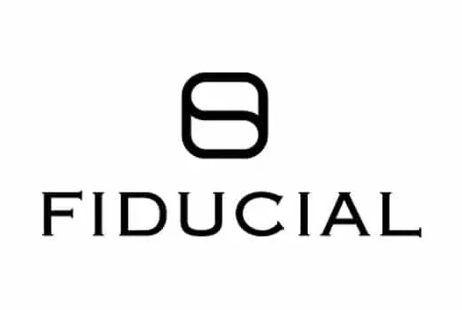 Logo de Fiducial, avec un symbole en forme de carré et le nom "FIDUCIAL" en lettres noires.